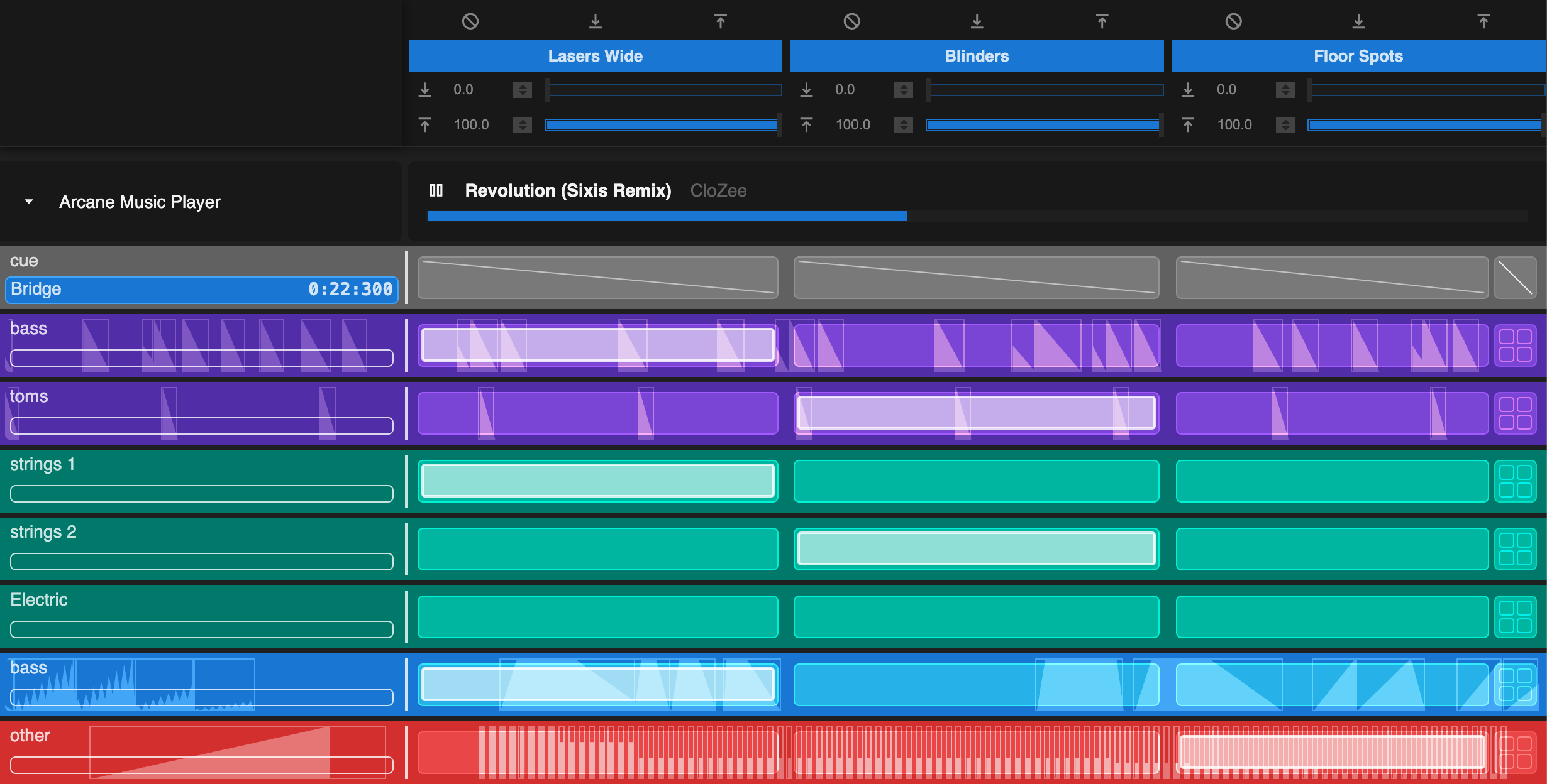 Casting Interface Screenshot