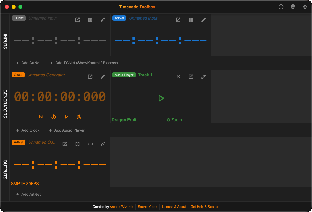 Timecode Toolbox Screenshot