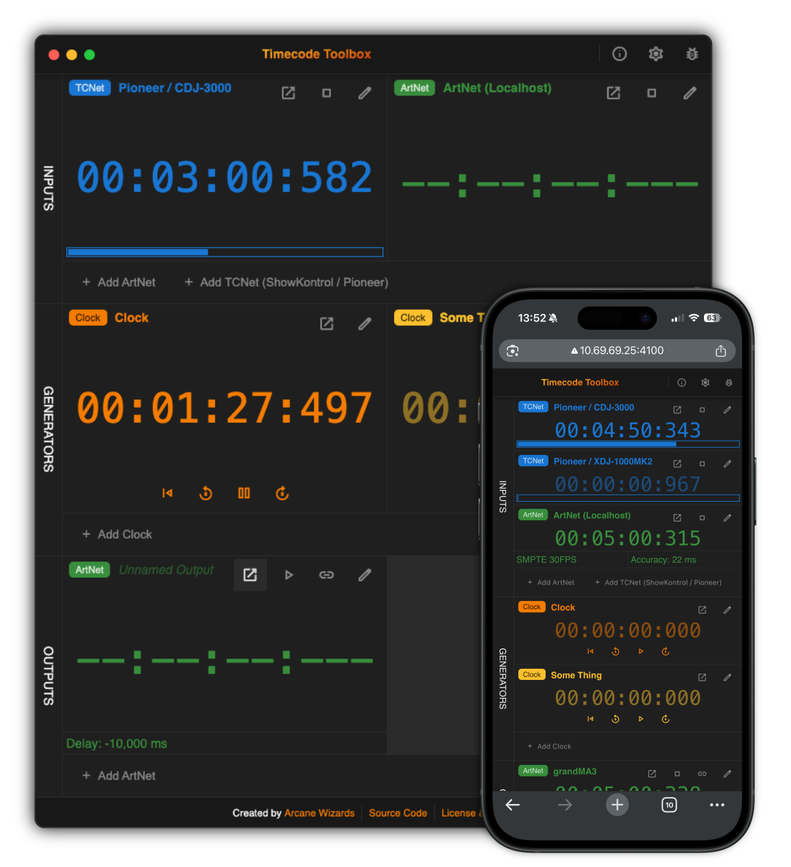 Timecode Toolbox - Arcane Wizards